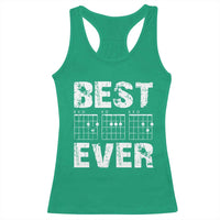 Guitar Father Racerback Tank Top Funny Best Dad Ever D A D Chord Gifts Guitarist Papa