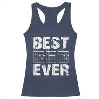 Guitar Father Racerback Tank Top Funny Best Dad Ever D A D Chord Gifts Guitarist Papa