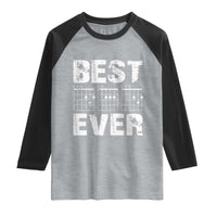 Guitar Father Raglan Shirt Funny Best Dad Ever D A D Chord Gifts Guitarist Papa