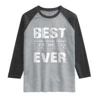 Guitar Father Raglan Shirt Funny Best Dad Ever D A D Chord Gifts Guitarist Papa