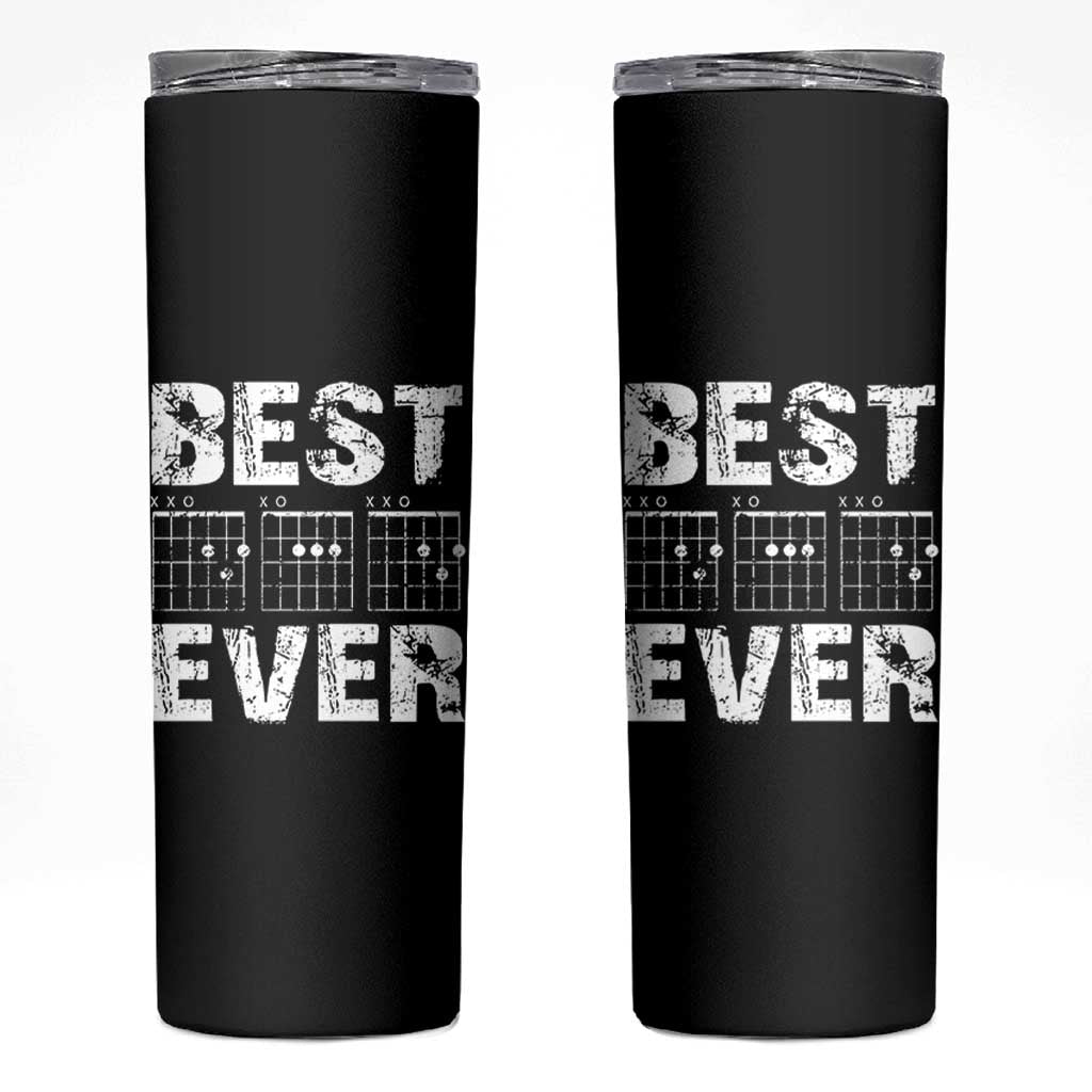 Guitar Father Skinny Tumbler Funny Best Dad Ever D A D Chord Gifts Guitarist Papa