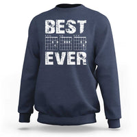 Guitar Father Sweatshirt Funny Best Dad Ever D A D Chord Gifts Guitarist Papa