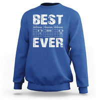 Guitar Father Sweatshirt Funny Best Dad Ever D A D Chord Gifts Guitarist Papa