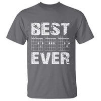 Guitar Father T Shirt Funny Best Dad Ever D A D Chord Gifts Guitarist Papa