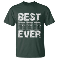 Guitar Father T Shirt Funny Best Dad Ever D A D Chord Gifts Guitarist Papa