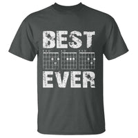 Guitar Father T Shirt Funny Best Dad Ever D A D Chord Gifts Guitarist Papa