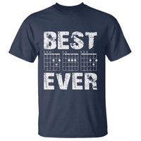 Guitar Father T Shirt Funny Best Dad Ever D A D Chord Gifts Guitarist Papa