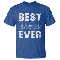 Guitar Father T Shirt Funny Best Dad Ever D A D Chord Gifts Guitarist Papa