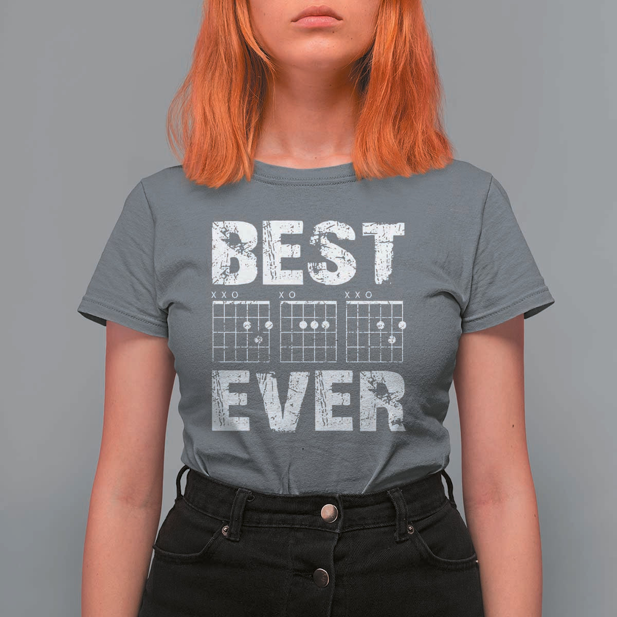Guitar Father T Shirt For Women Funny Best Dad Ever D A D Chord Gifts Guitarist Papa