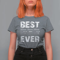 Guitar Father T Shirt For Women Funny Best Dad Ever D A D Chord Gifts Guitarist Papa