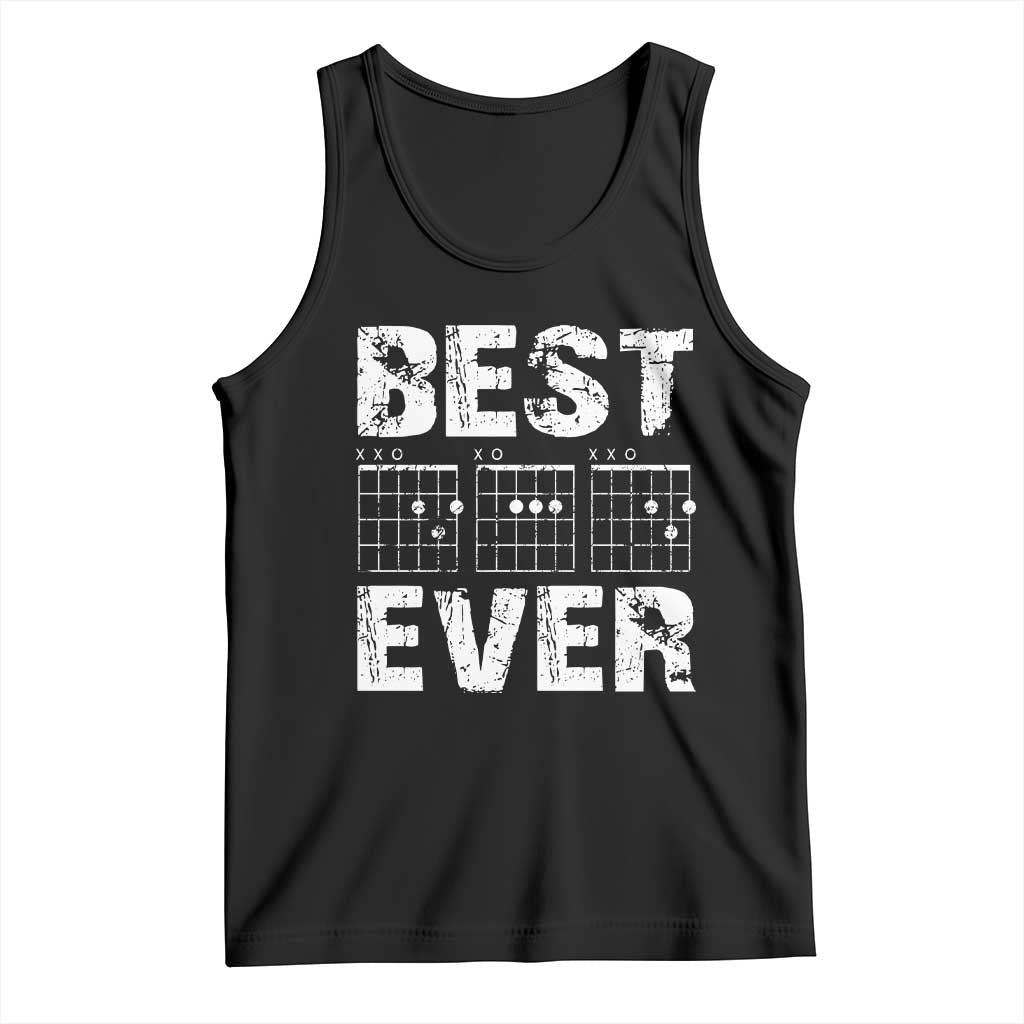 Guitar Father Tank Top Funny Best Dad Ever D A D Chord Gifts Guitarist Papa