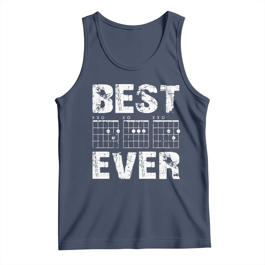 Guitar Father Tank Top Funny Best Dad Ever D A D Chord Gifts Guitarist Papa