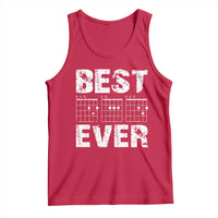 Guitar Father Tank Top Funny Best Dad Ever D A D Chord Gifts Guitarist Papa