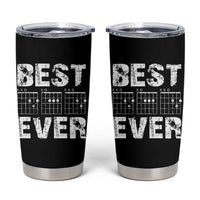 Guitar Father Tumbler Cup Funny Best Dad Ever D A D Chord Gifts Guitarist Papa