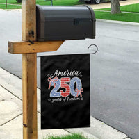 Girly America 250 Years Of Freedom Garden Flag 4th of July Coquette Bow