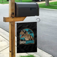 Dinosuar Dad Garden Flag Funny Dadasaurus Fathers Day Family Matching