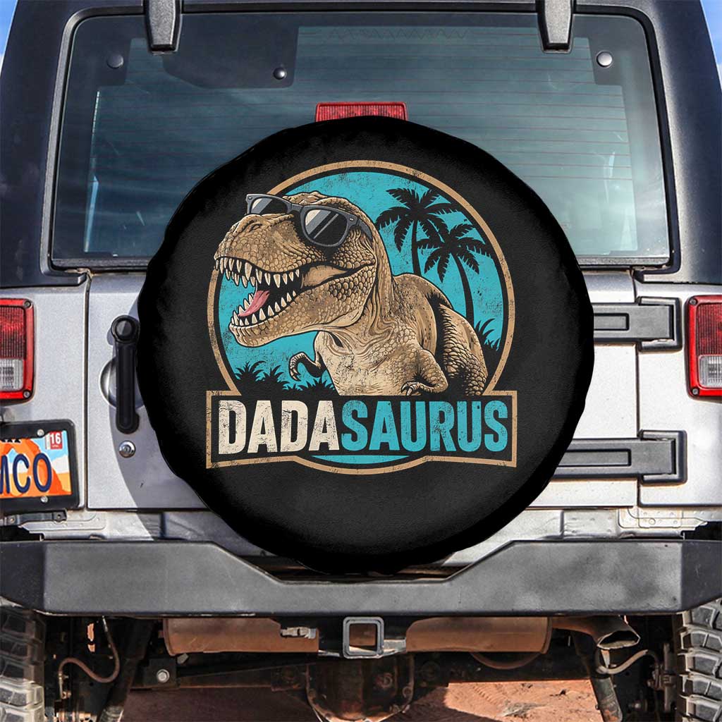 Dinosuar Dad Spare Tire Cover Funny Dadasaurus Fathers Day Family Matching