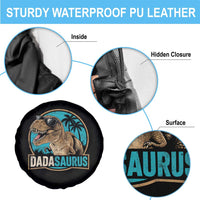 Dinosuar Dad Spare Tire Cover Funny Dadasaurus Fathers Day Family Matching