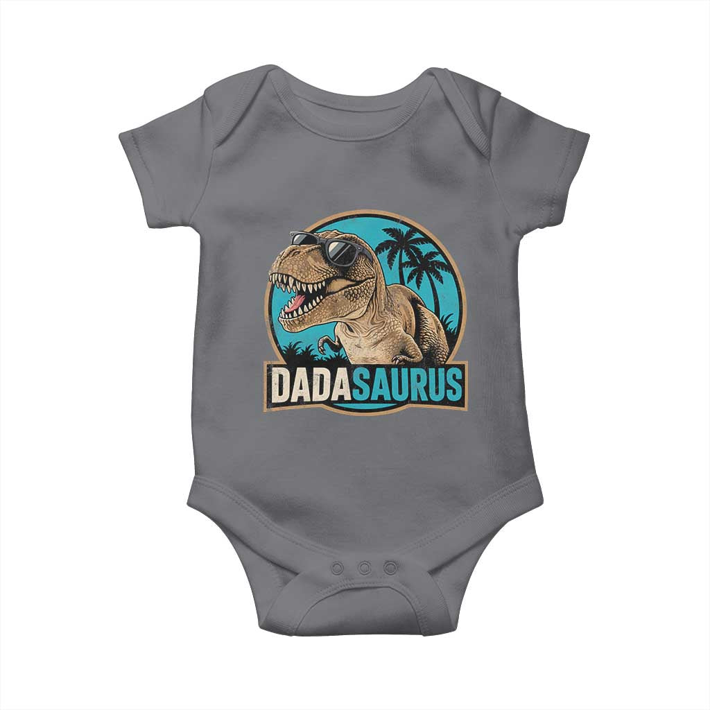 Dinosuar Dad Baby Onesie Funny Dadasaurus Fathers Day Family Matching