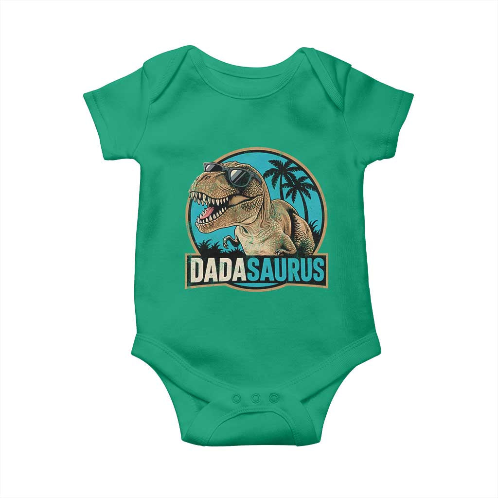 Dinosuar Dad Baby Onesie Funny Dadasaurus Fathers Day Family Matching