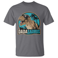 Dinosuar Dad T Shirt Funny Dadasaurus Fathers Day Family Matching