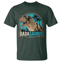 Dinosuar Dad T Shirt Funny Dadasaurus Fathers Day Family Matching