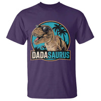Dinosuar Dad T Shirt Funny Dadasaurus Fathers Day Family Matching