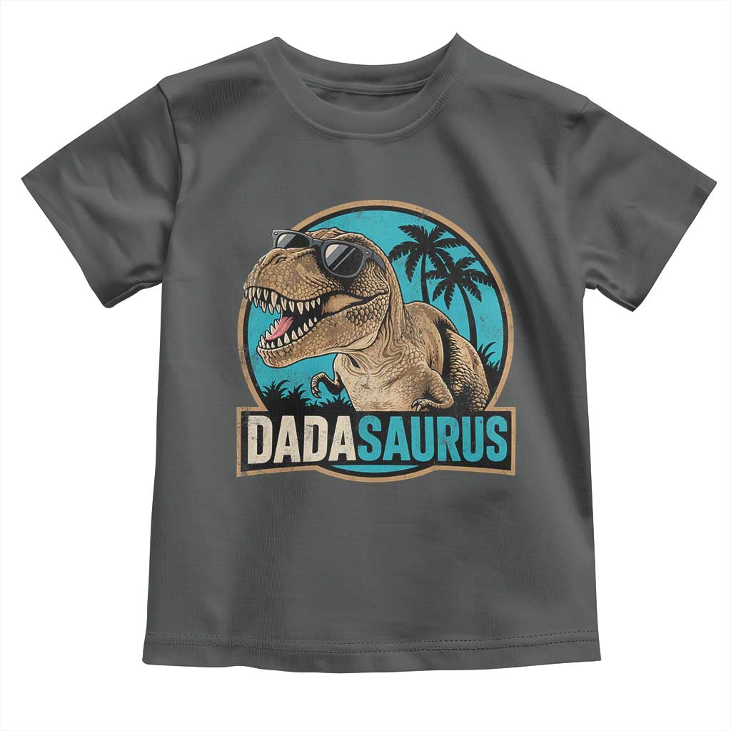 Dinosuar Dad Toddler T Shirt Funny Dadasaurus Fathers Day Family Matching