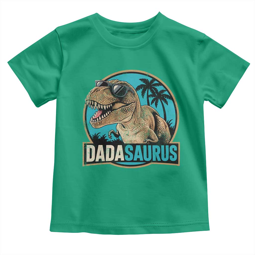 Dinosuar Dad Toddler T Shirt Funny Dadasaurus Fathers Day Family Matching