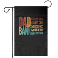 Dad Bank Garden Flag Open 24 7 Fast Cash Funny Father's Day Gifts