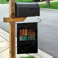 Dad Bank Garden Flag Open 24 7 Fast Cash Funny Father's Day Gifts