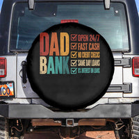 Dad Bank Spare Tire Cover Open 24 7 Fast Cash Funny Father's Day Gifts