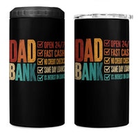 Dad Bank 4 in 1 Can Cooler Tumbler Open 24 7 Fast Cash Funny Father's Day Gifts