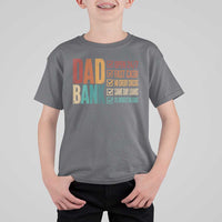Dad Bank T Shirt For Kid Open 24 7 Fast Cash Funny Father's Day Gifts