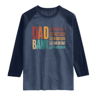 Dad Bank Raglan Shirt Open 24 7 Fast Cash Funny Father's Day Gifts