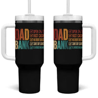 Dad Bank Tumbler With Handle Open 24 7 Fast Cash Funny Father's Day Gifts