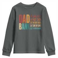 Dad Bank Youth Sweatshirt Open 24 7 Fast Cash Funny Father's Day Gifts