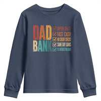 Dad Bank Youth Sweatshirt Open 24 7 Fast Cash Funny Father's Day Gifts