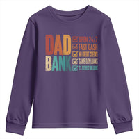 Dad Bank Youth Sweatshirt Open 24 7 Fast Cash Funny Father's Day Gifts