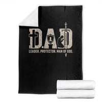 Christian Dad Throw Blanket Father Leader Protector Man Of God