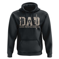 Christian Dad Hoodie Father Leader Protector Man Of God
