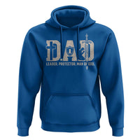 Christian Dad Hoodie Father Leader Protector Man Of God