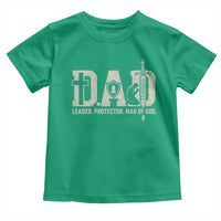 Christian Dad Toddler T Shirt Father Leader Protector Man Of God