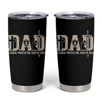 Christian Dad Tumbler Cup Father Leader Protector Man Of God