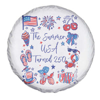 The Summer USA Turned 250 1776 2026 4th of July Spare Tire Cover