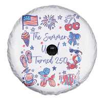 The Summer USA Turned 250 1776 2026 4th of July Spare Tire Cover