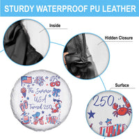The Summer USA Turned 250 1776 2026 4th of July Spare Tire Cover
