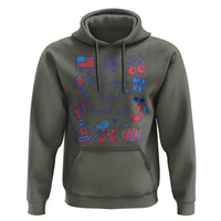 The Summer USA Turned 250 1776 2026 4th of July Hoodie