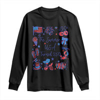 The Summer USA Turned 250 1776 2026 4th of July Long Sleeve Shirt