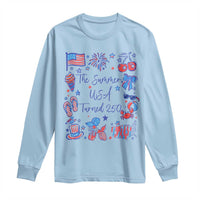 The Summer USA Turned 250 1776 2026 4th of July Long Sleeve Shirt